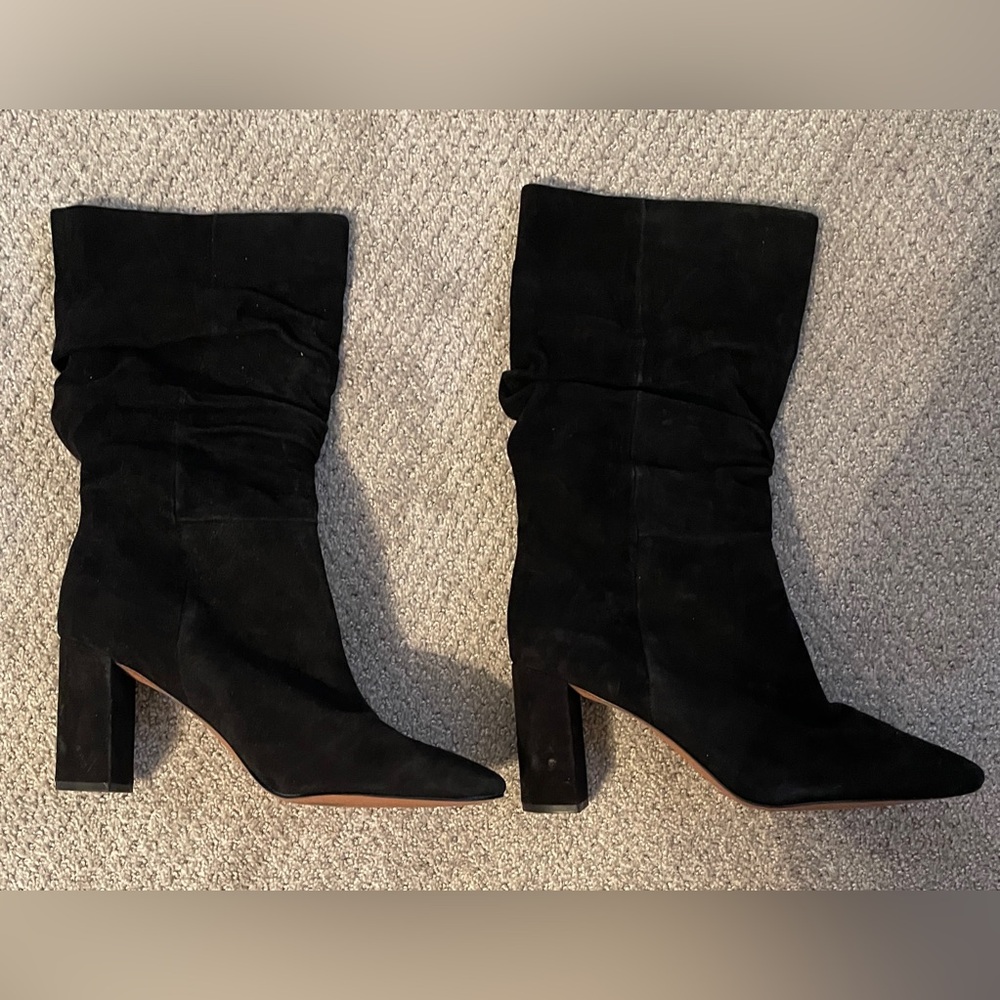 Banana Republic Slouchy Suede Booties - Picture 3 of 13